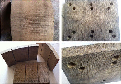 Обкладки тормоза блоков тормоза дороги нефтяной скважины сверля сплетенные для сверля машин